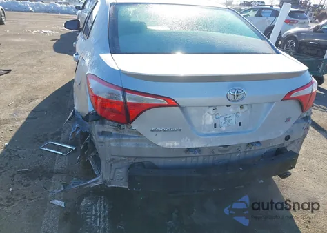 2015 Toyota Corolla S Plus из США, поврежденный, VIN 2T1BURHE4FC393727